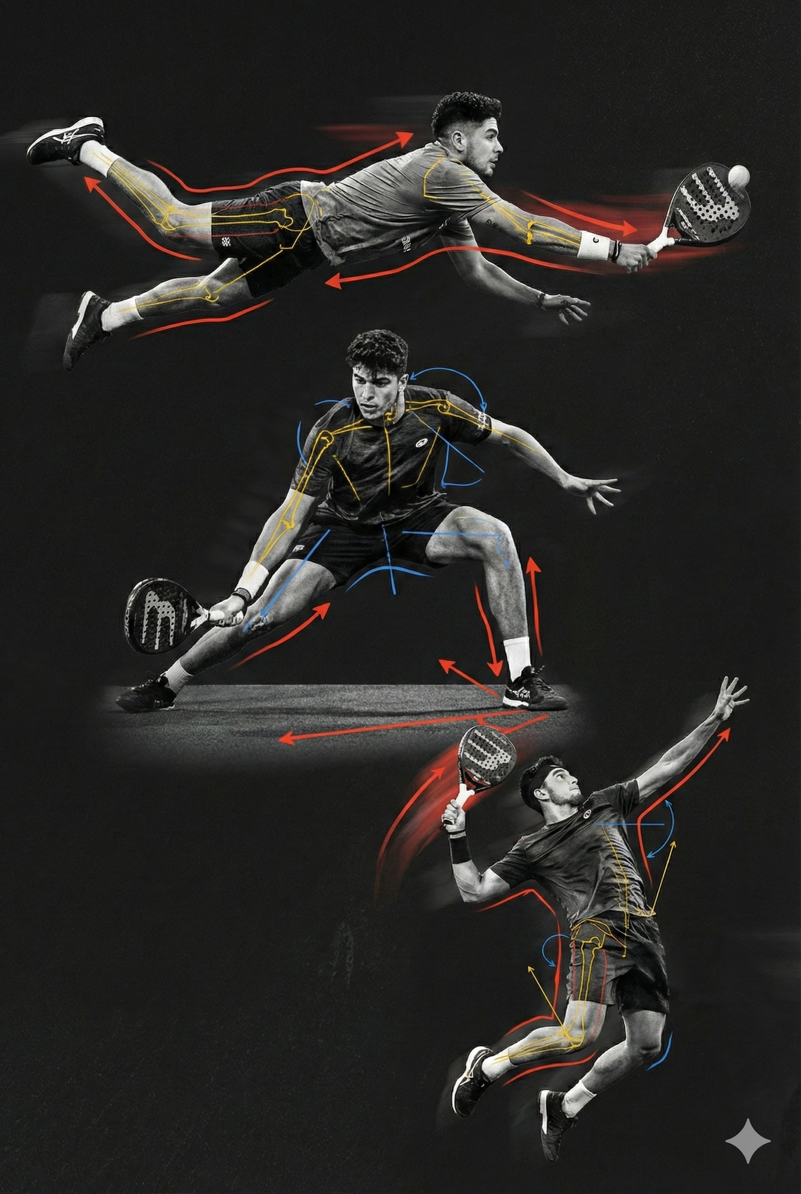 Padel biomechanics analysis