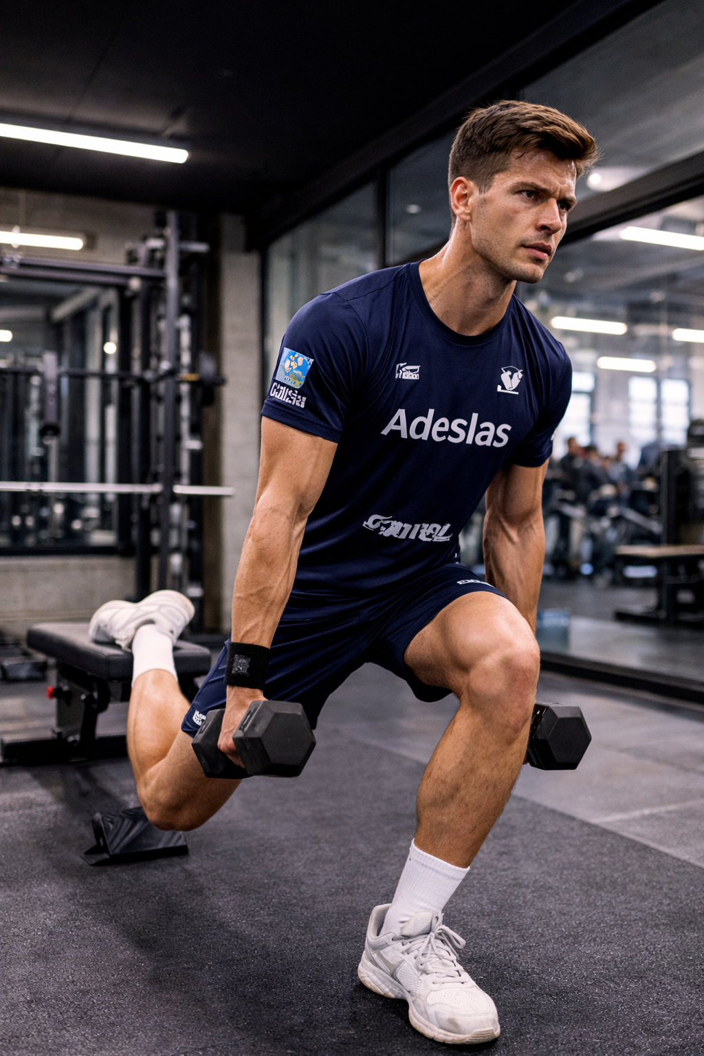 Padel athlete strength training